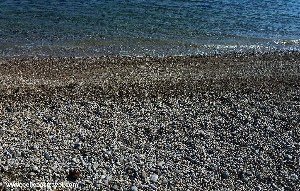 Pebbles on Divna Beach, Peljesac