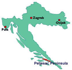 peljesac-in-croatia-map