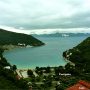 Prapratno Bay with ferry terminal